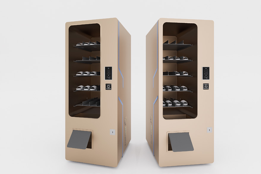 智能拖鞋分发柜